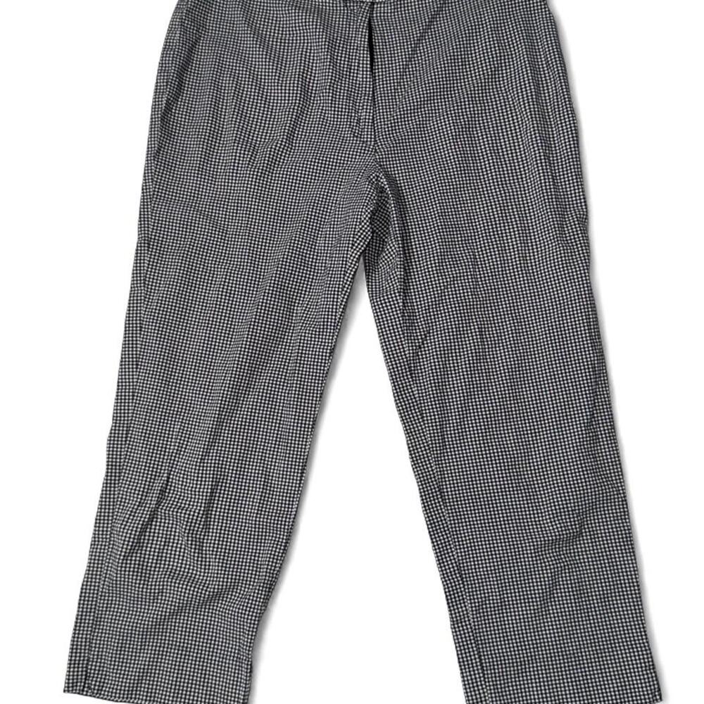 Vintage Harris Wallace NY Gingham Cropped Trousers Pants -  Size 26”